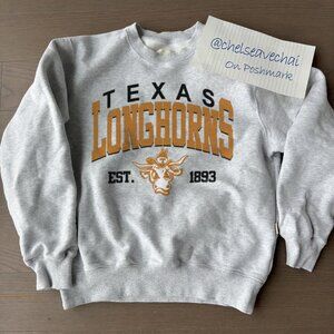 Vintage University of Texas Longhorns Football Crewneck Retro Longhorns Shirt